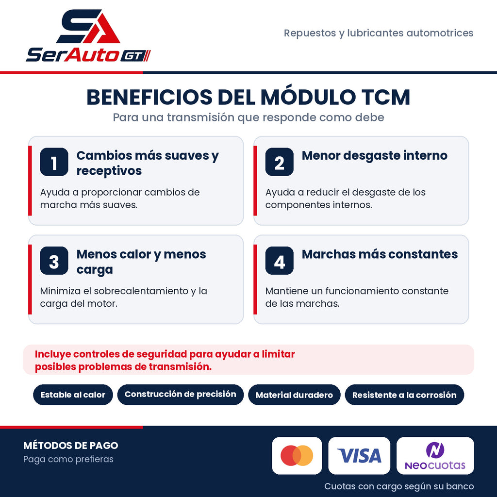 Módulo de Control de Transmisión TCM / TCU Mazda 3, Mazda 6, CX-3, CX-5 2014-2018 (FW6A-EL) OEM 238740A