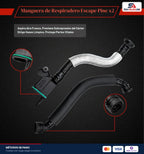 Kit Separador de Aceite PCV (Válvula de Ventilación del Cárter) con Mangueras y Junta – Audi / VW 2.0L · OEM 06H103495AE